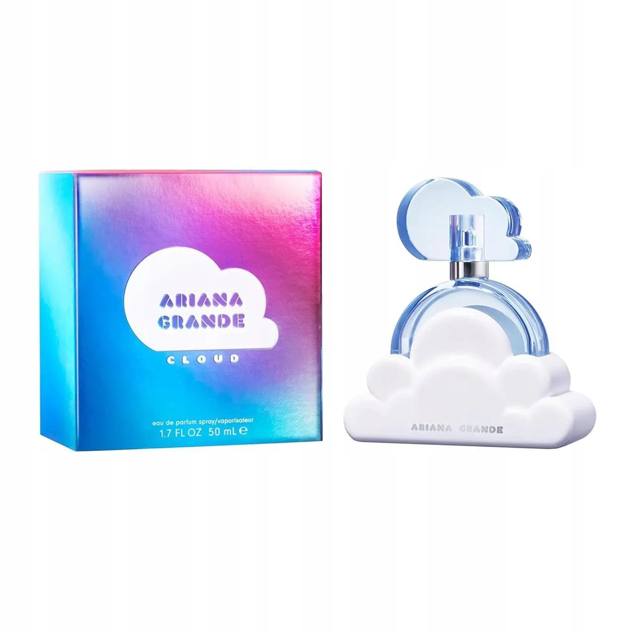 Ariana Grande Cloud Aurora - A parfüm elegáns, dobozos csomagolása közelebbről
