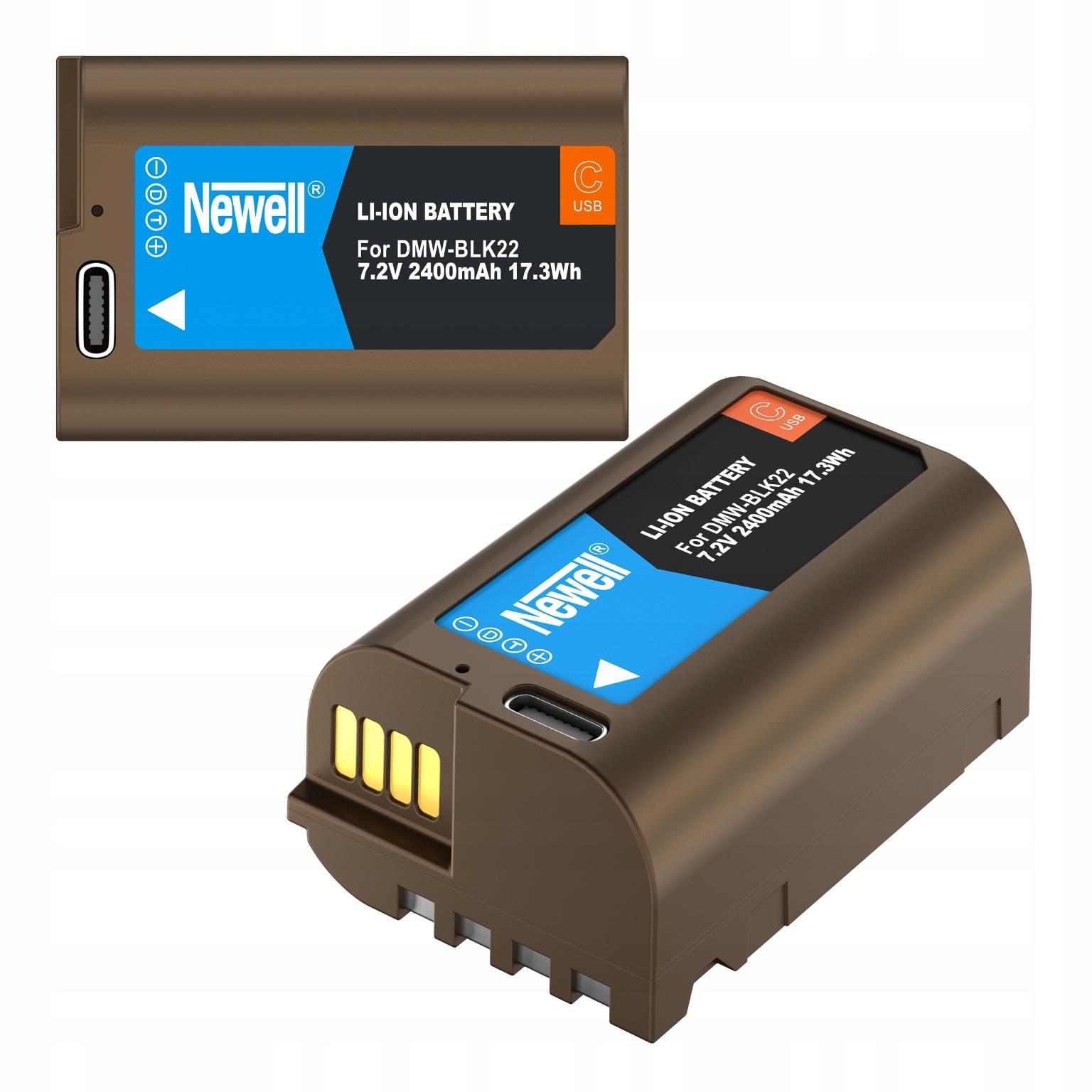 Newell USB akkumulátortöltő Panasonic Lumix-hoz használat közben