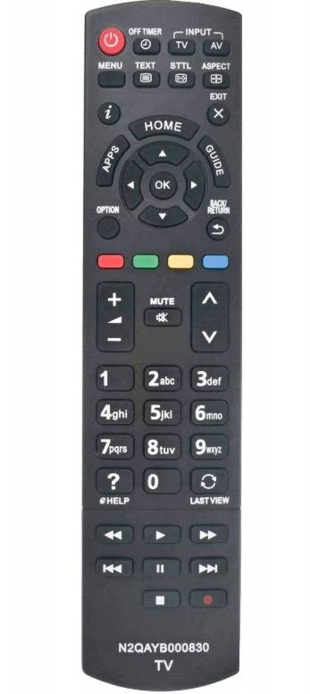 Panasonic Z95C - a szilikon gombok közeli képe a menü és navigációs részlegnél
