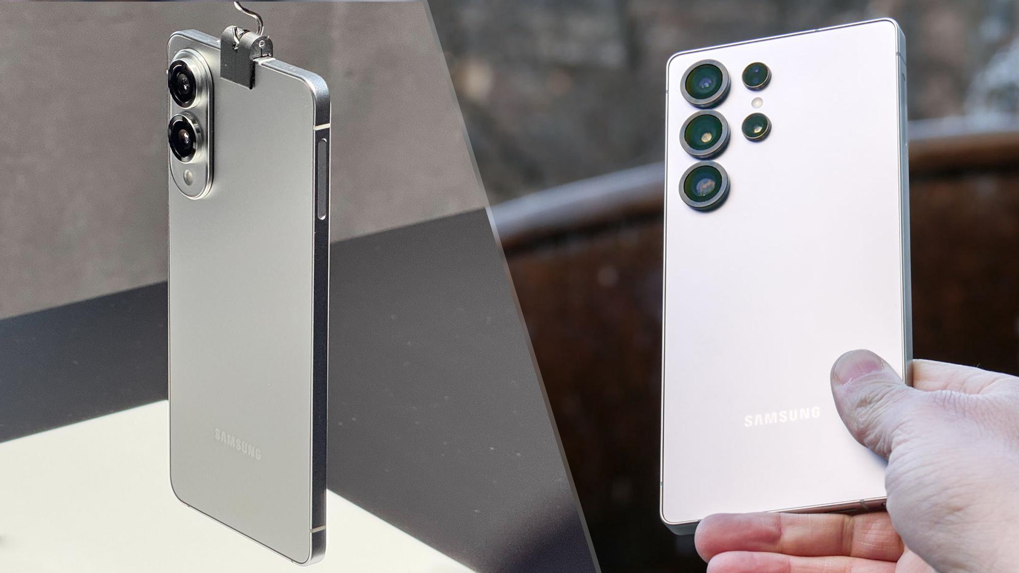 Samsung Galaxy S25 Edge - a csomagolás tartalmának áttekintése és a telefon elegáns hátlapja