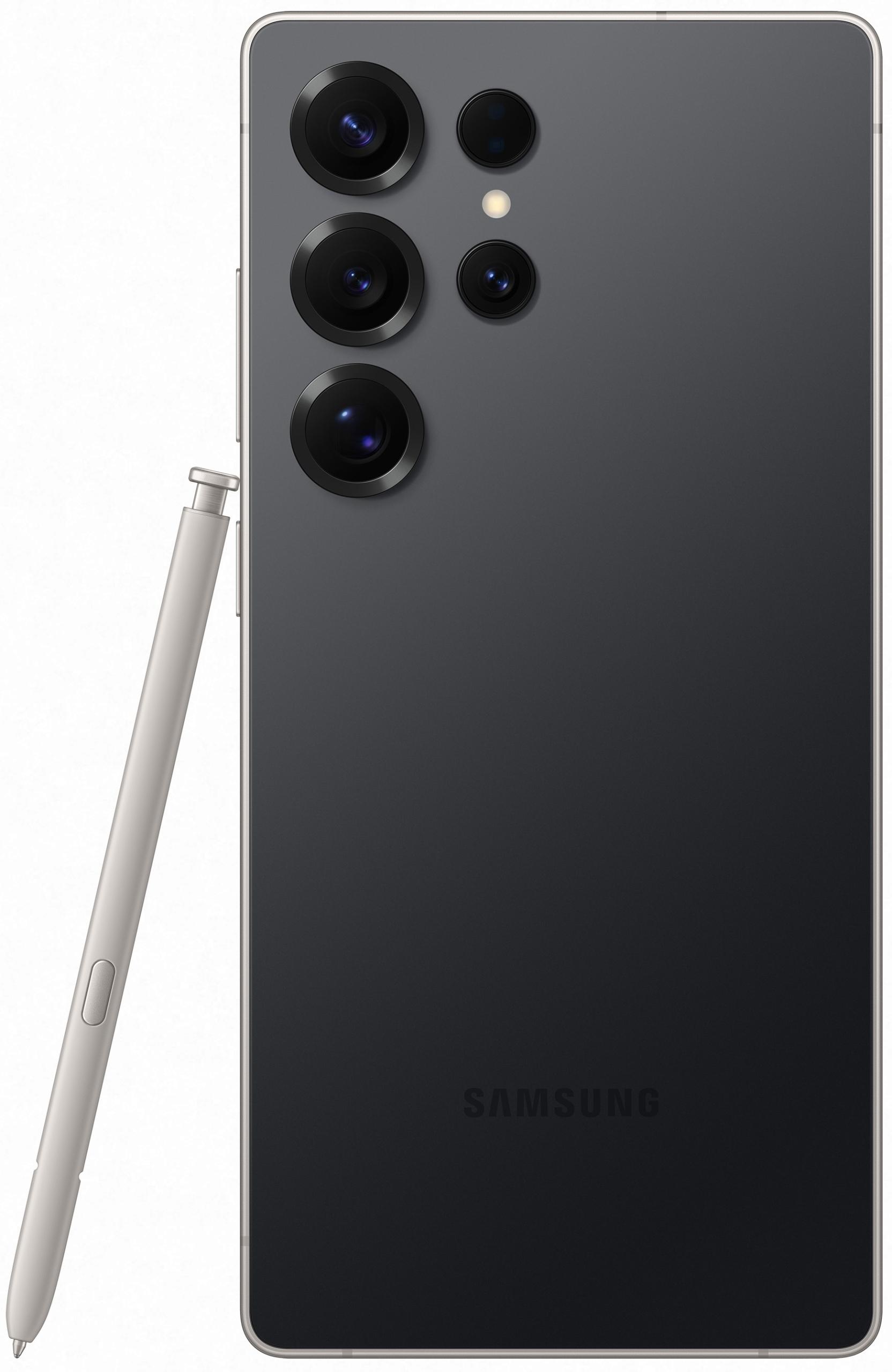 Samsung Galaxy S25 Ultra - A 200 megapixeles kameramodul és a titánium keret közeli képe