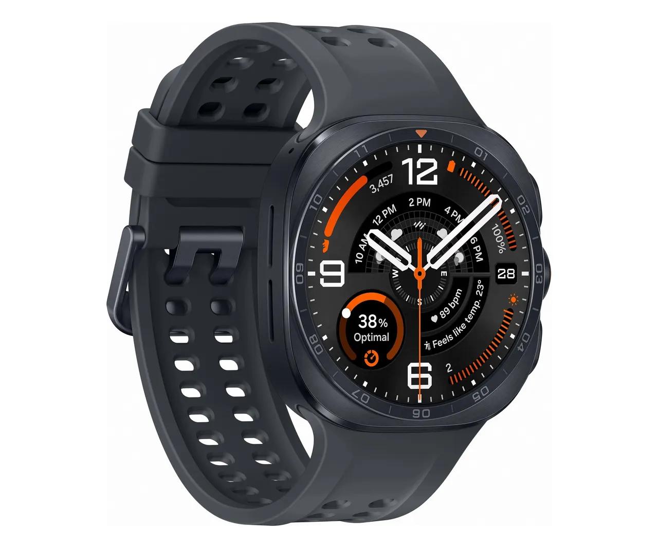 Samsung Galaxy Watch Ultra - Az óra hátlapja a továbbfejlesztett egészségügyi érzékelőkkel