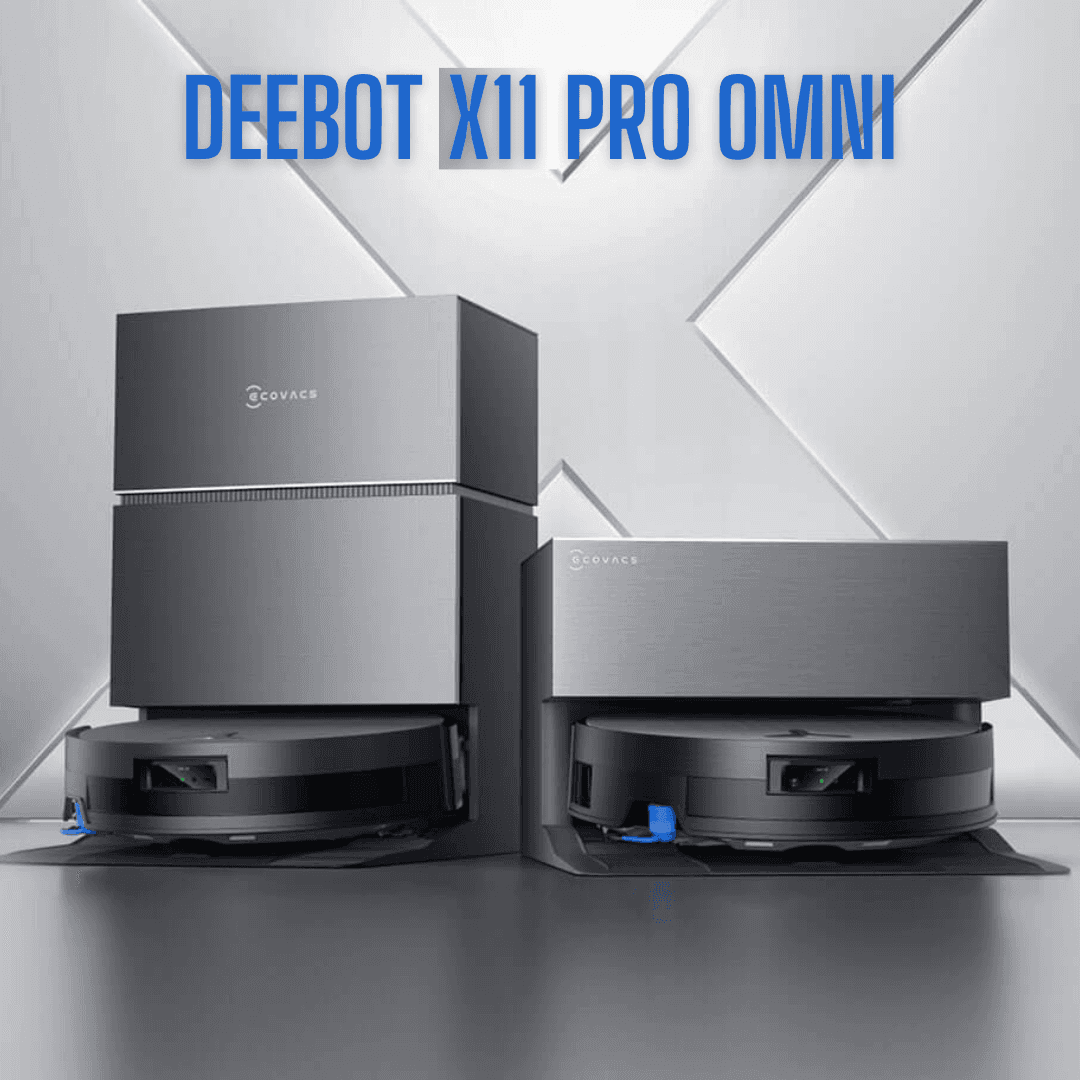 Deebot X11 Pro Omni használat közben