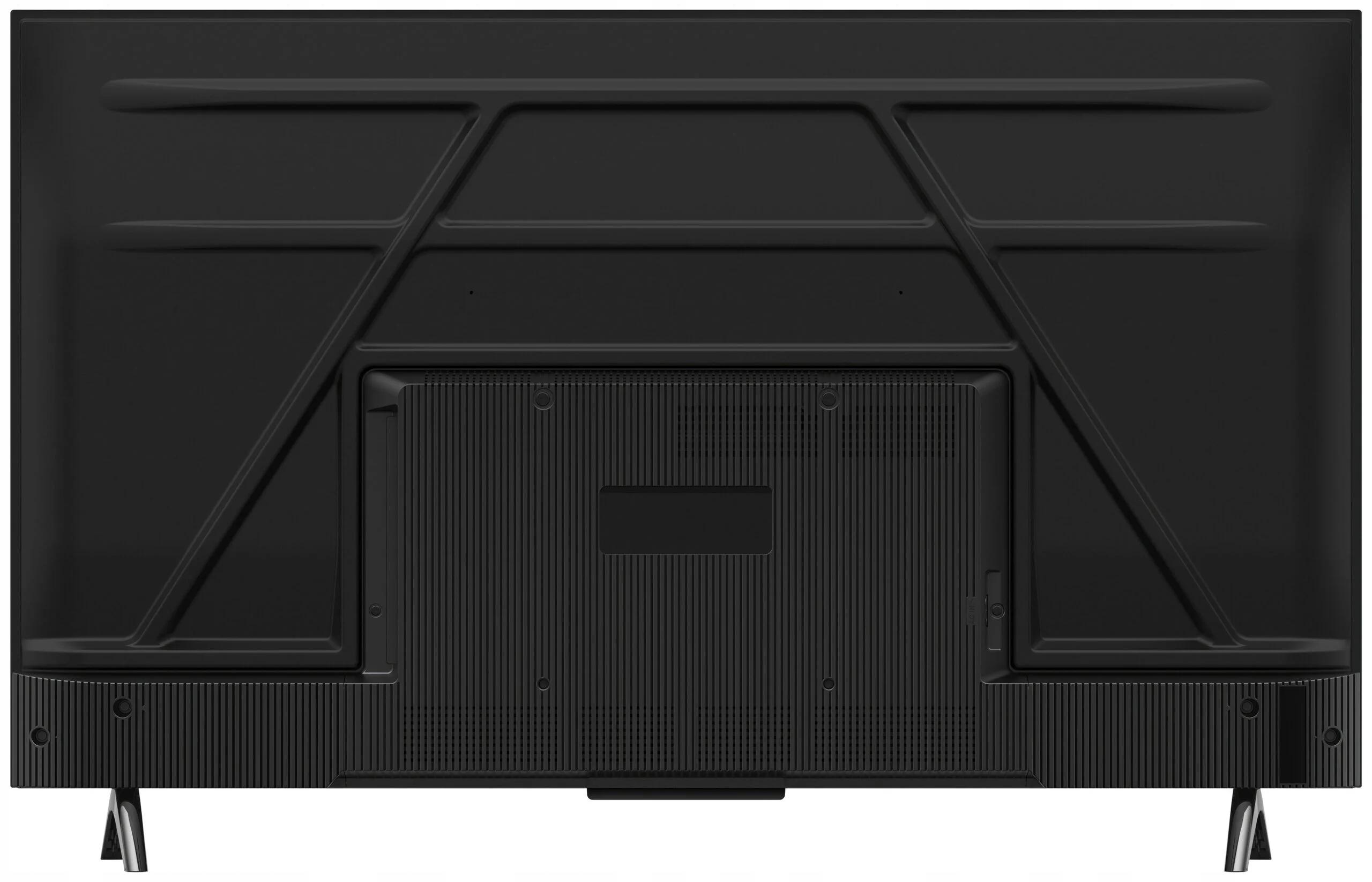 TCL C6K - Keret nélküli kijelző részletei és a TV vékony fém háza