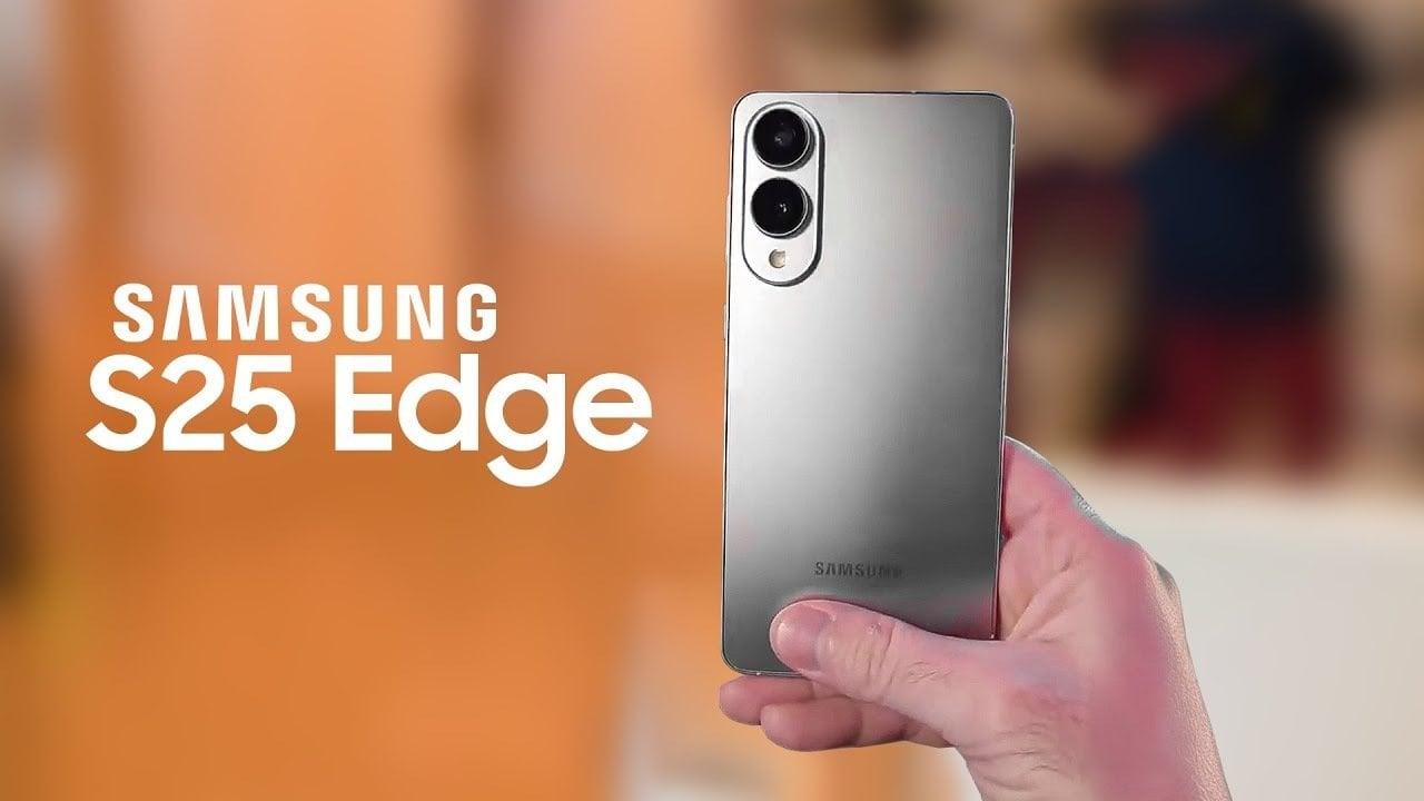 Galaxy S25 Edge használat közben