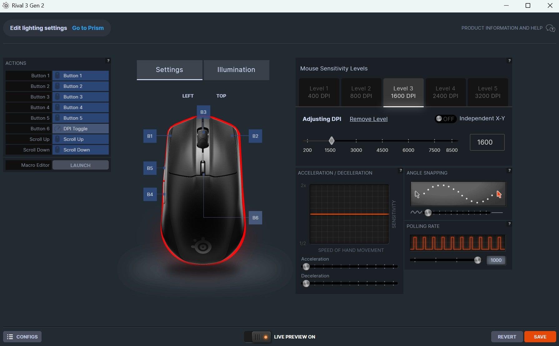 Rival 3 Gen 2 használat közben