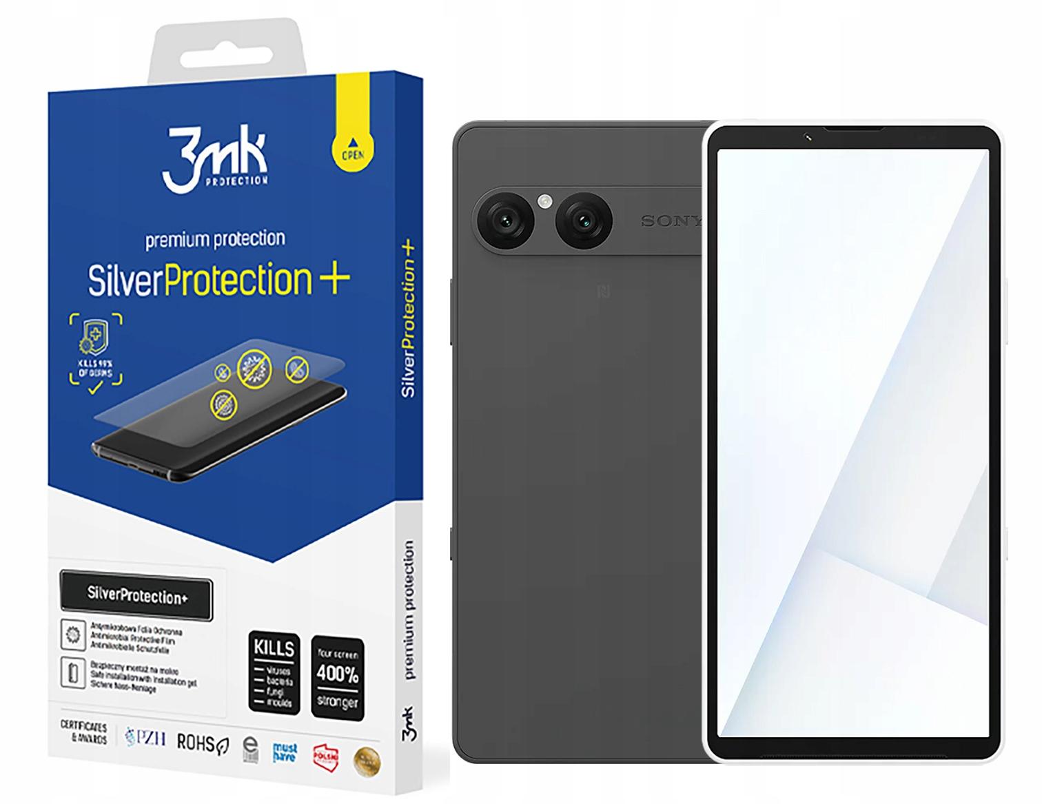 3MK Silver Protection+ fólia Sony Xperia 10 VII - termékteszt