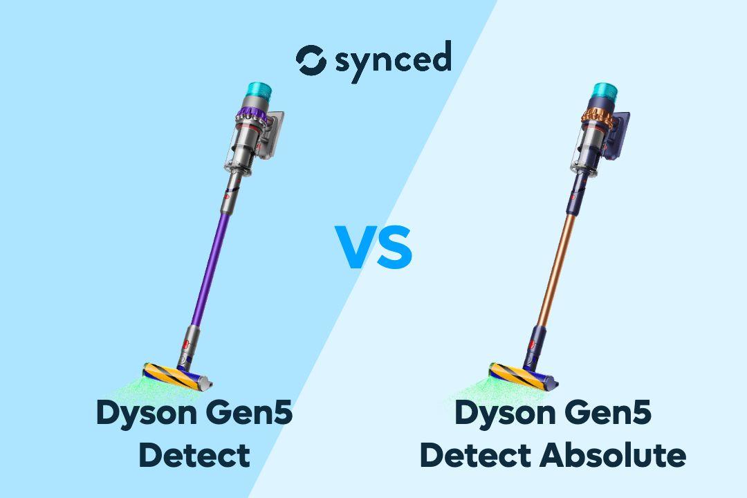 Dyson Gen5outsize - A porszívó és a csomagban található összes kiegészítő kefe a tartozéktartóval