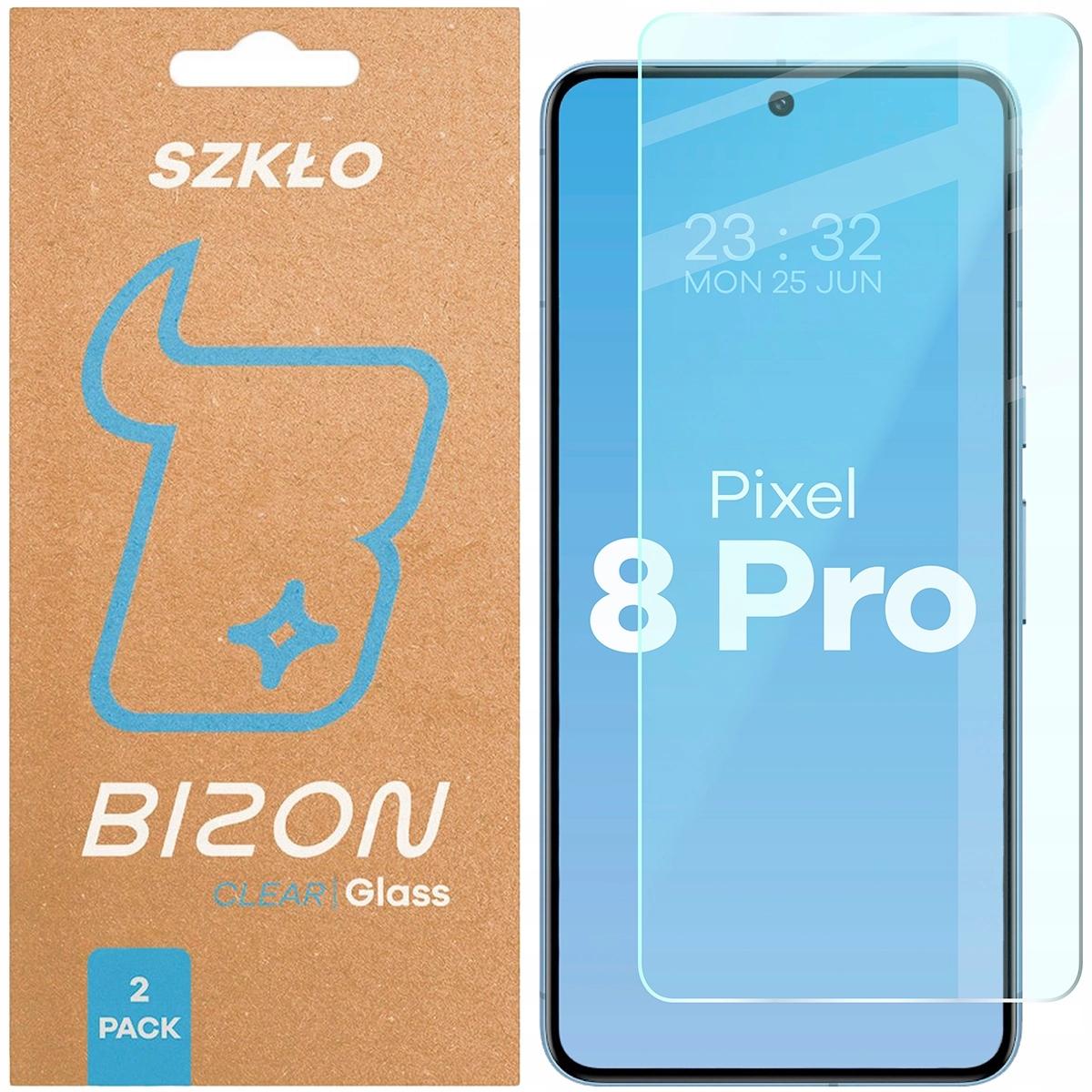 Bizon Glass Clear edzett üveg Google Pixel készülékekhez használat közben