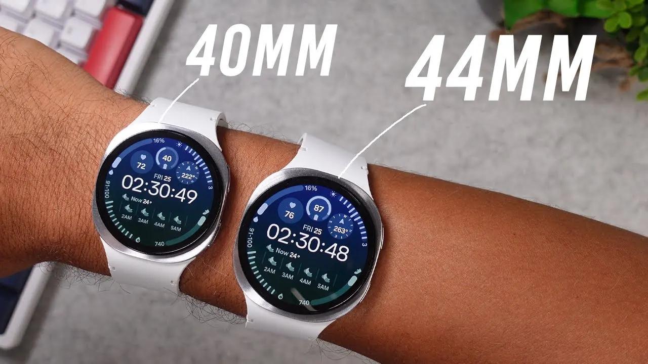 Galaxy Watch8 40 mm használat közben