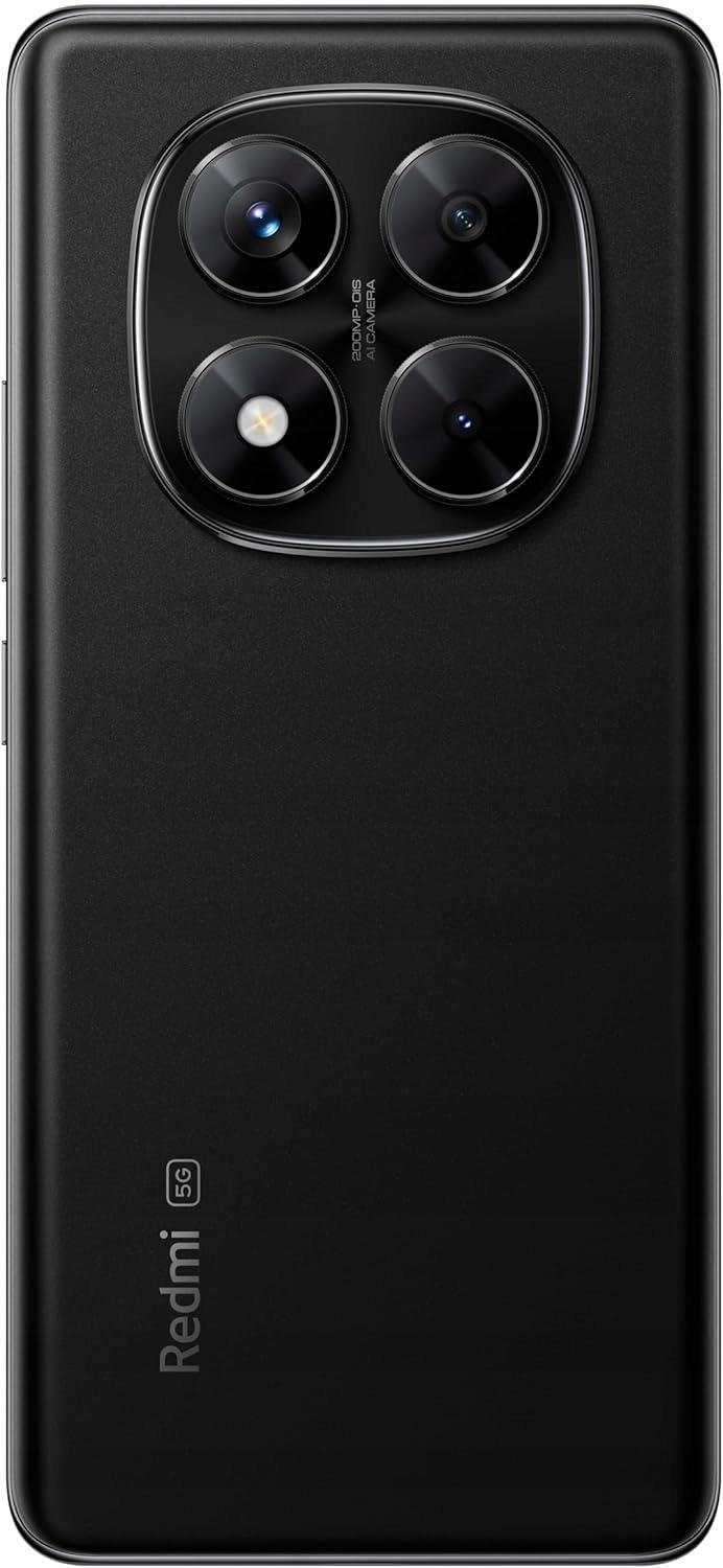 Redmi Note 14 Pro+ 5G - a telefon hátlapja a kameraszigettel és a letisztult fekete felülettel