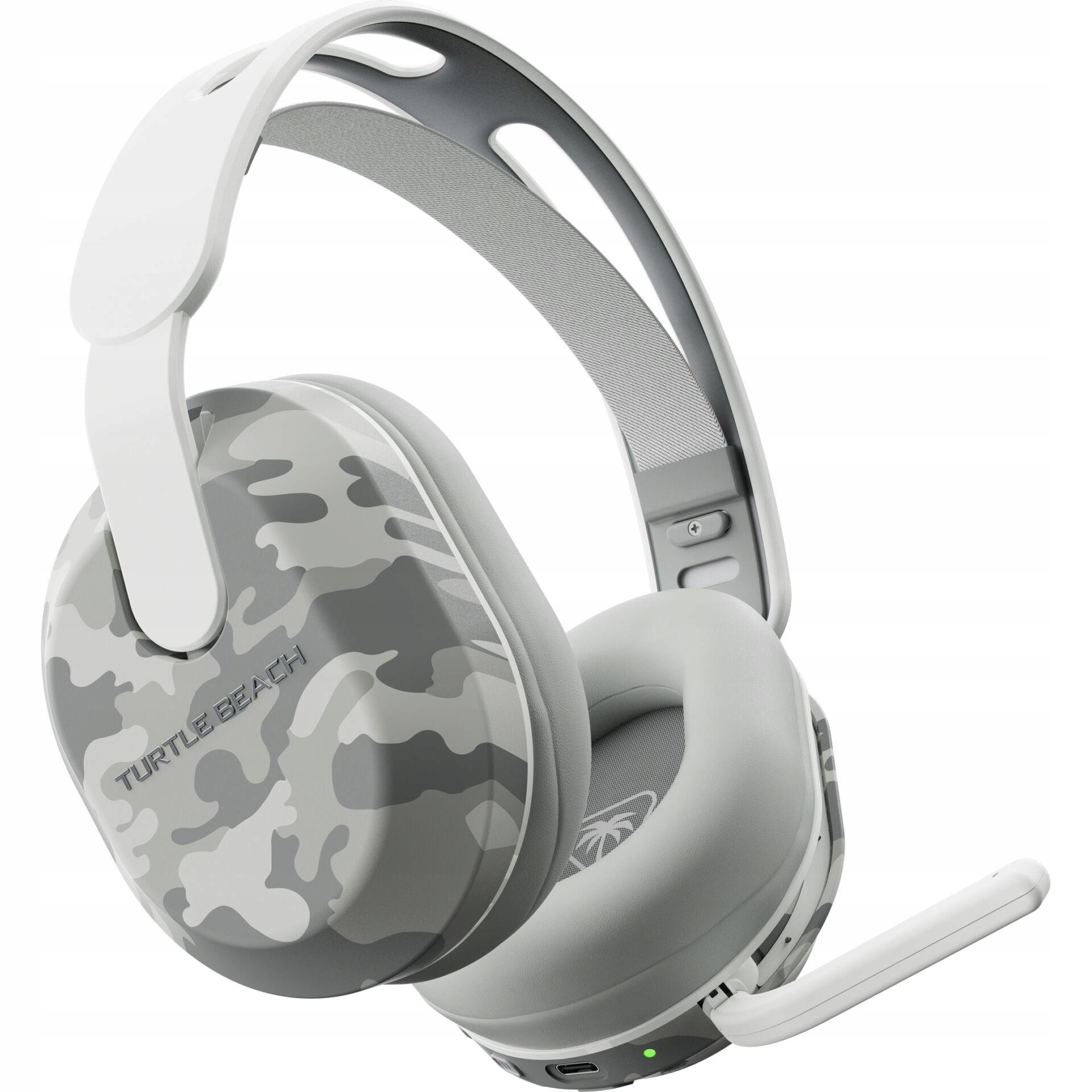 Turtle Beach — Stealth Pro 2 - A kezelőszervek és a C-típusú töltőcsatlakozó a fülkagylón