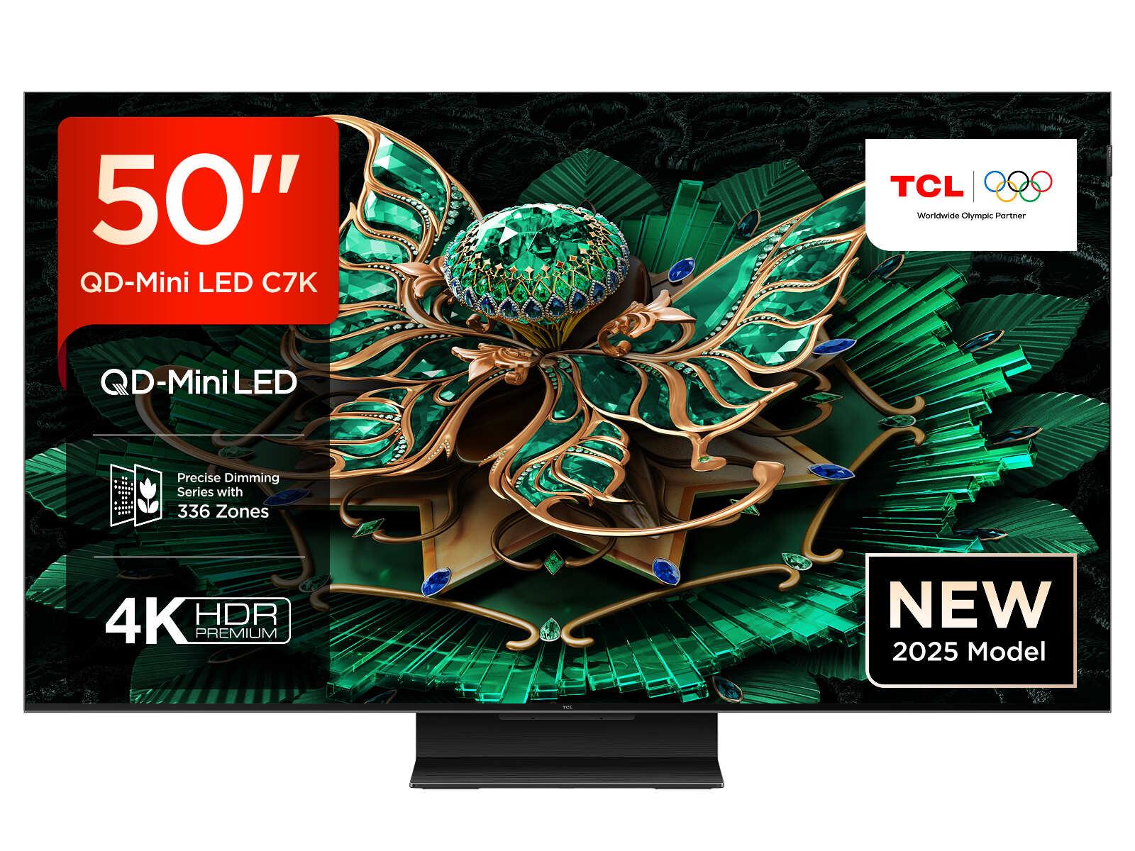 TCL 50C7K 50" QD-Mini LED 4K TV használat közben