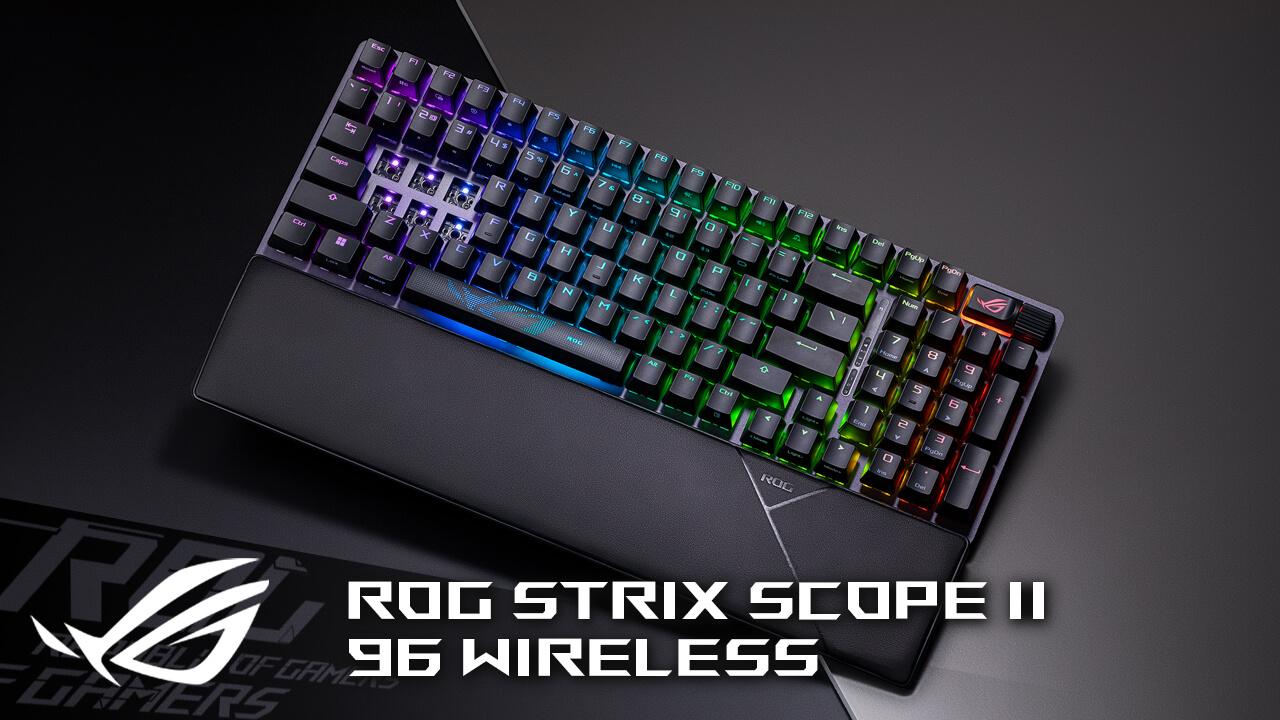 ROG Strix Scope II 96 Wireless használat közben