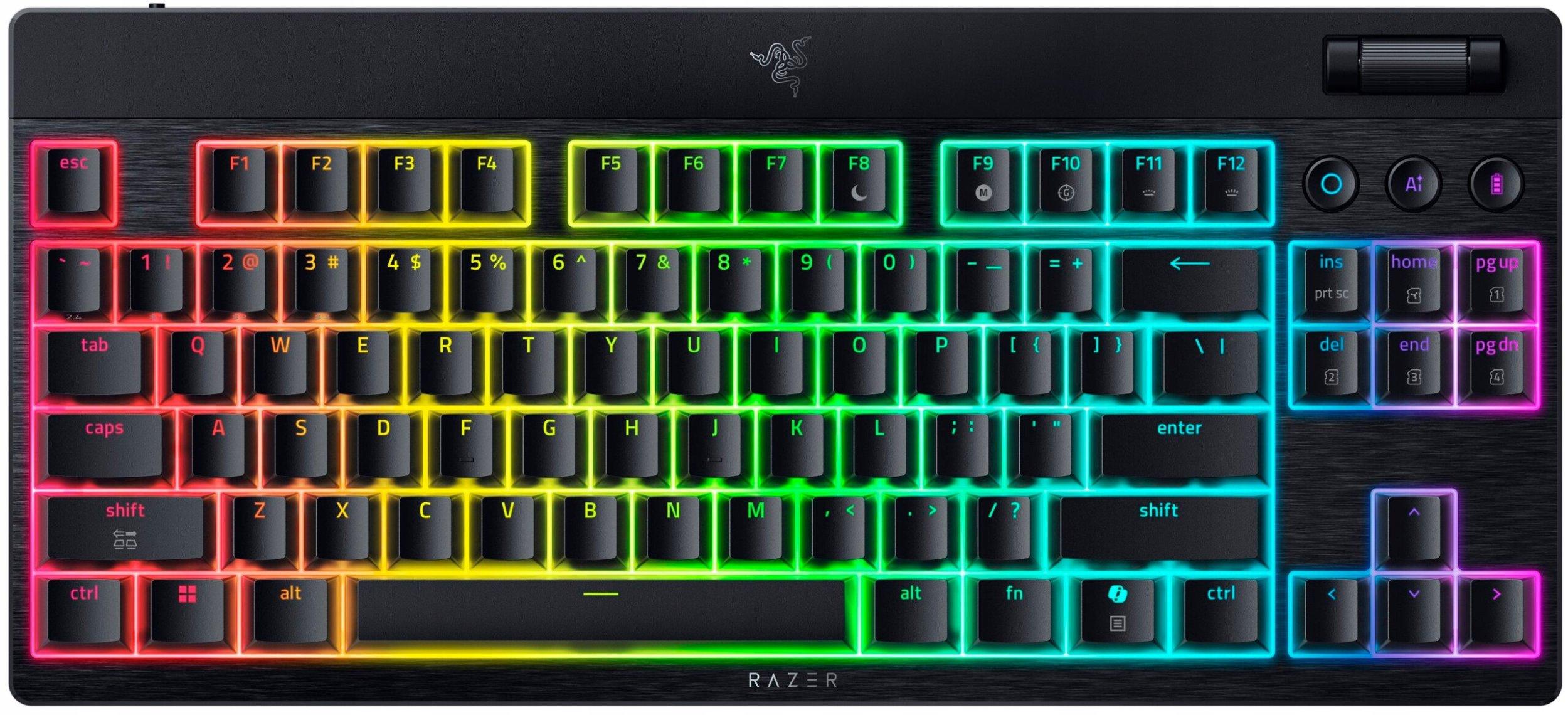 Razer BlackWidow V4 Low-Profile Tenkeyless HyperSpeed - termékteszt