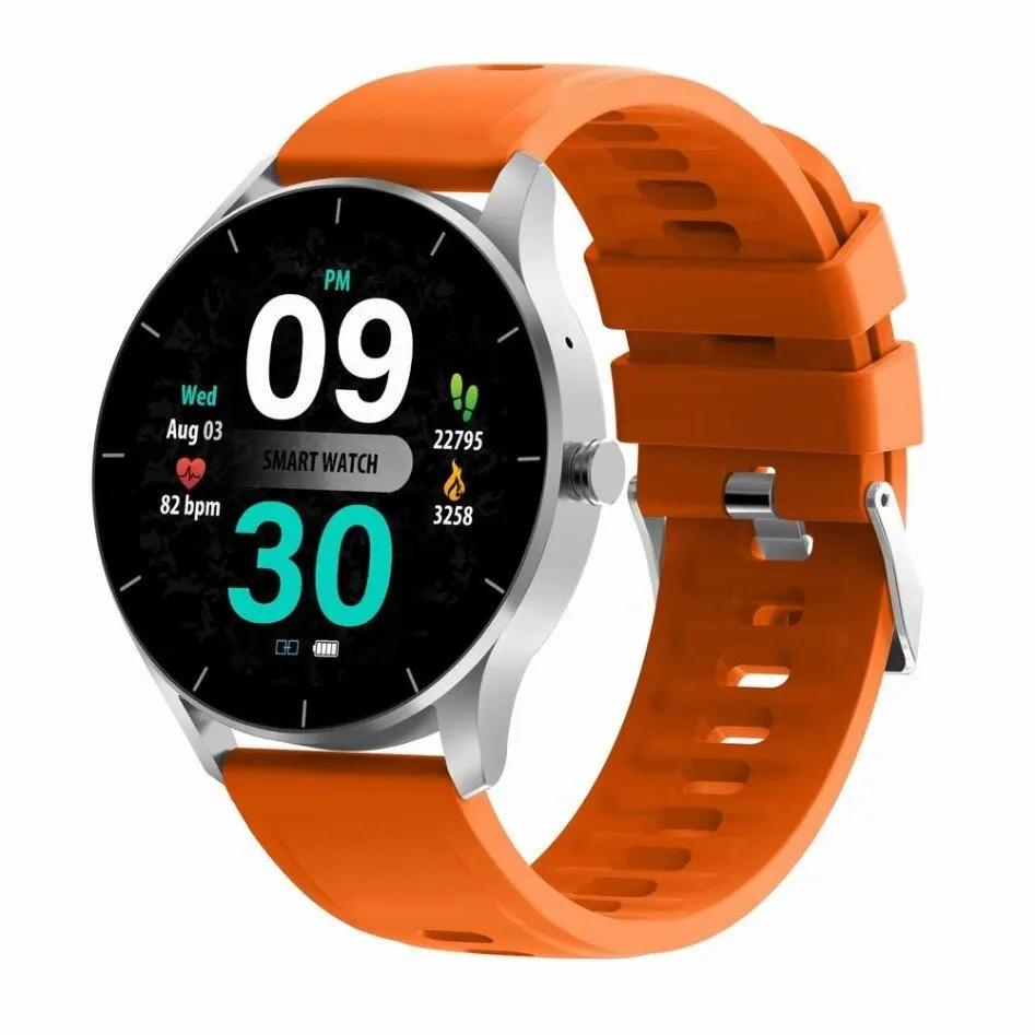 vivo Watch GT 2 - Az óra kijelzője bejövő hívás közben, jól látható kezelőgombokkal