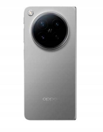 OPPO Find N5 - Az OPPO Find N6 félig összehajtott állapotban egy asztalon, osztott képernyős módban