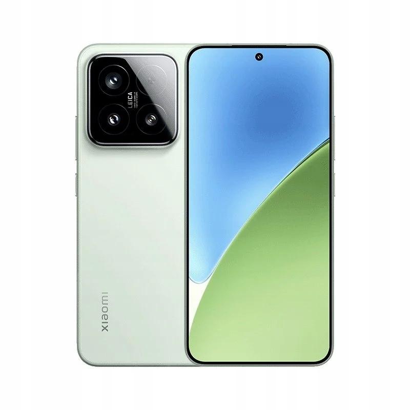 Xiaomi 15 - A Xiaomi 15 kijelzője működés közben, a vékony kávákkal