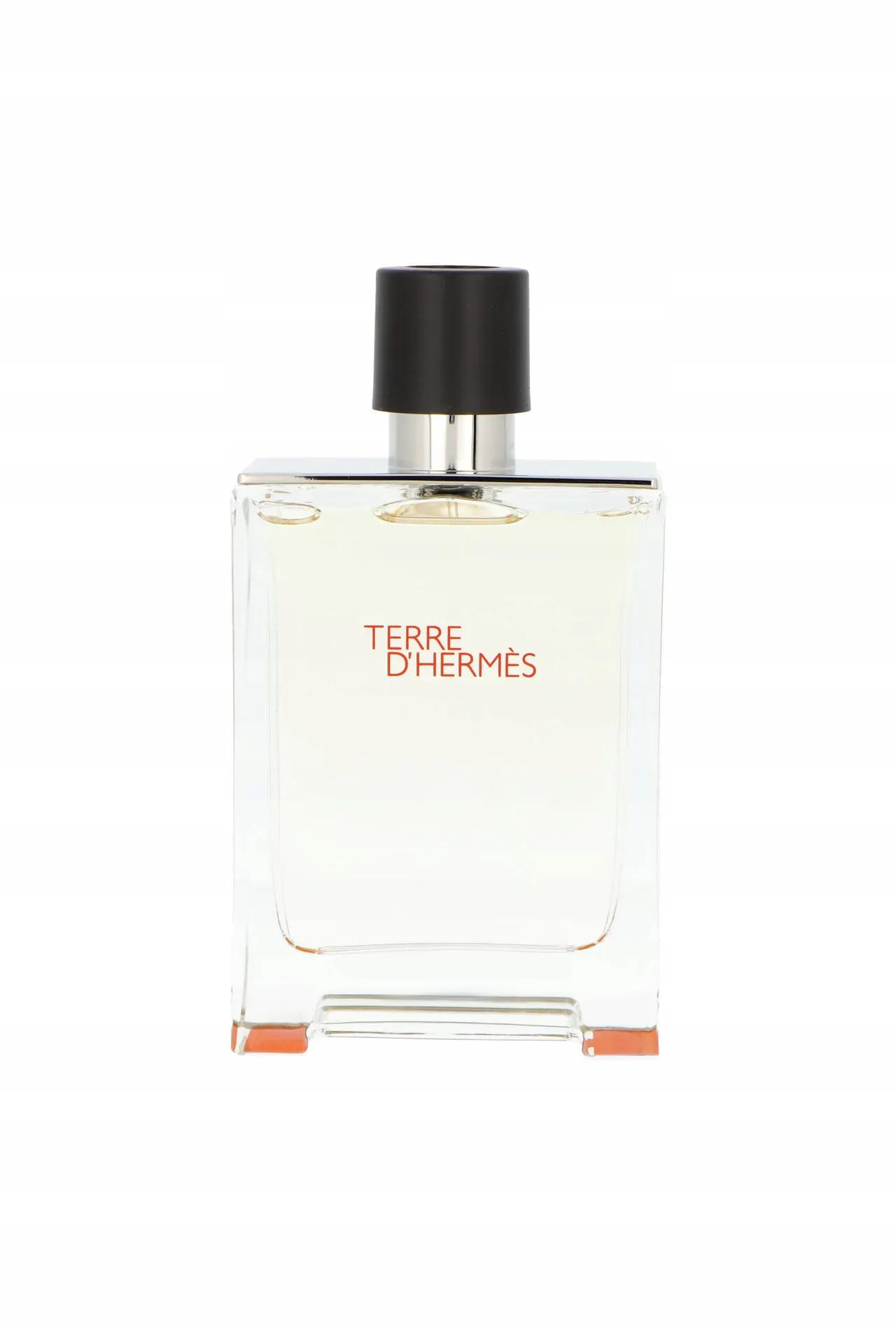 Hermès Terre d’Hermès Eau des Merveilles - A parfüm szórófeje és a kupak részletei közelről
