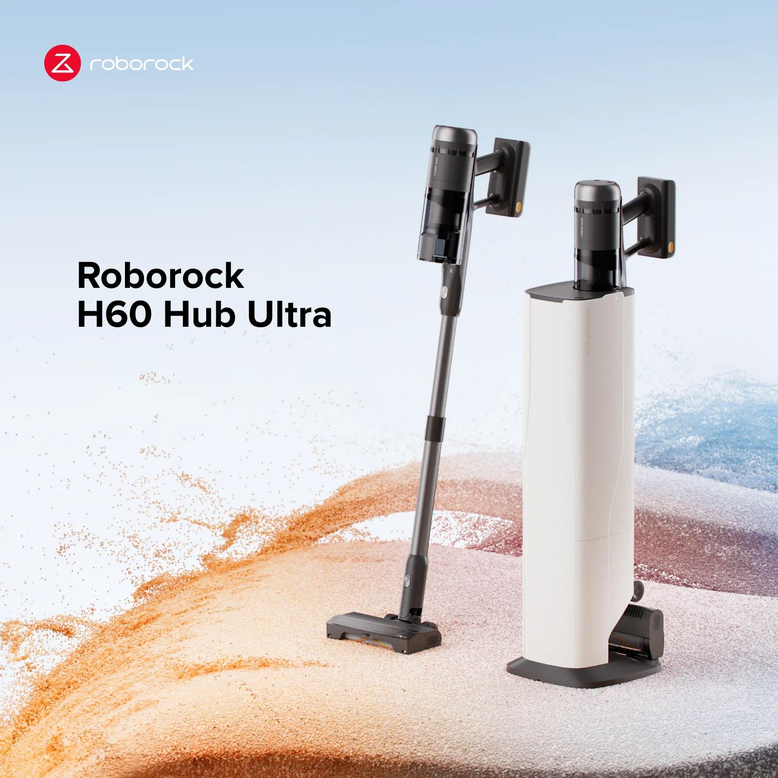 Roborock H60 Hub Ultra használat közben