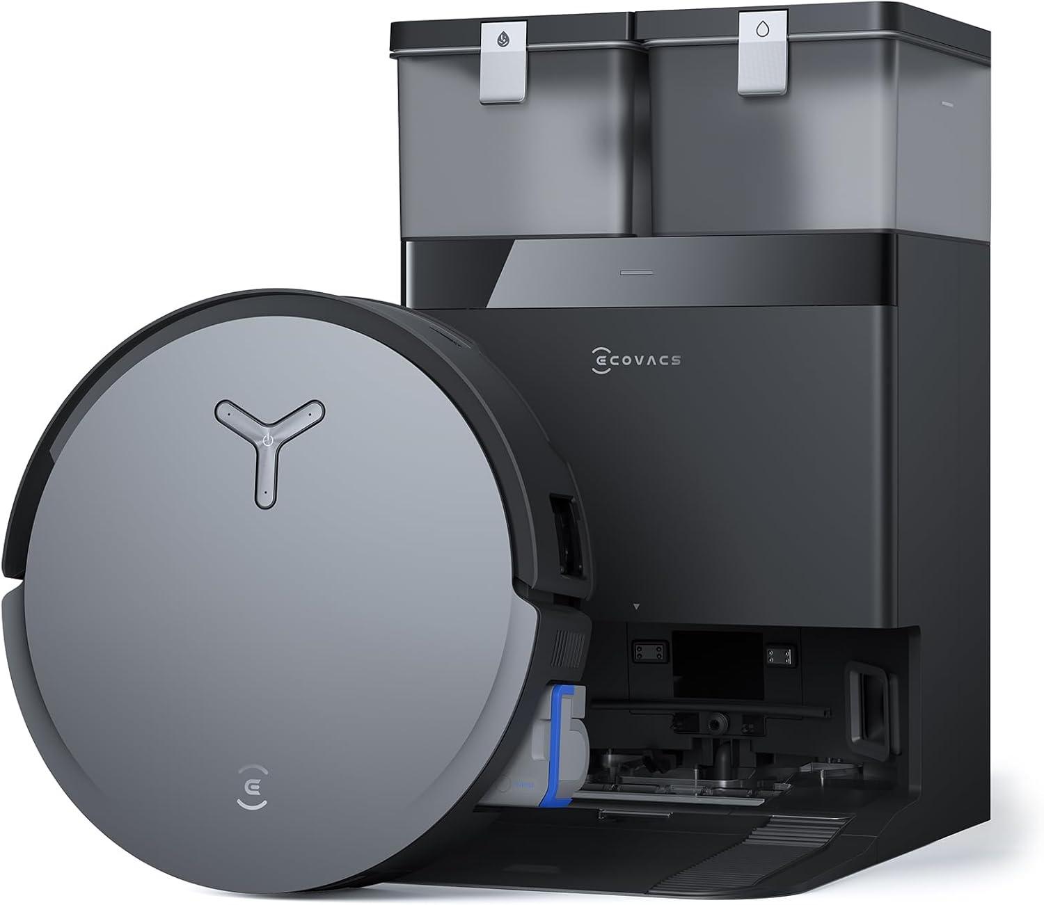 Ecovacs Deebot X8 Pro Omni - A 75°C-os meleg vizes tisztítást végző OMNI dokkolóállomás belső szerkezete