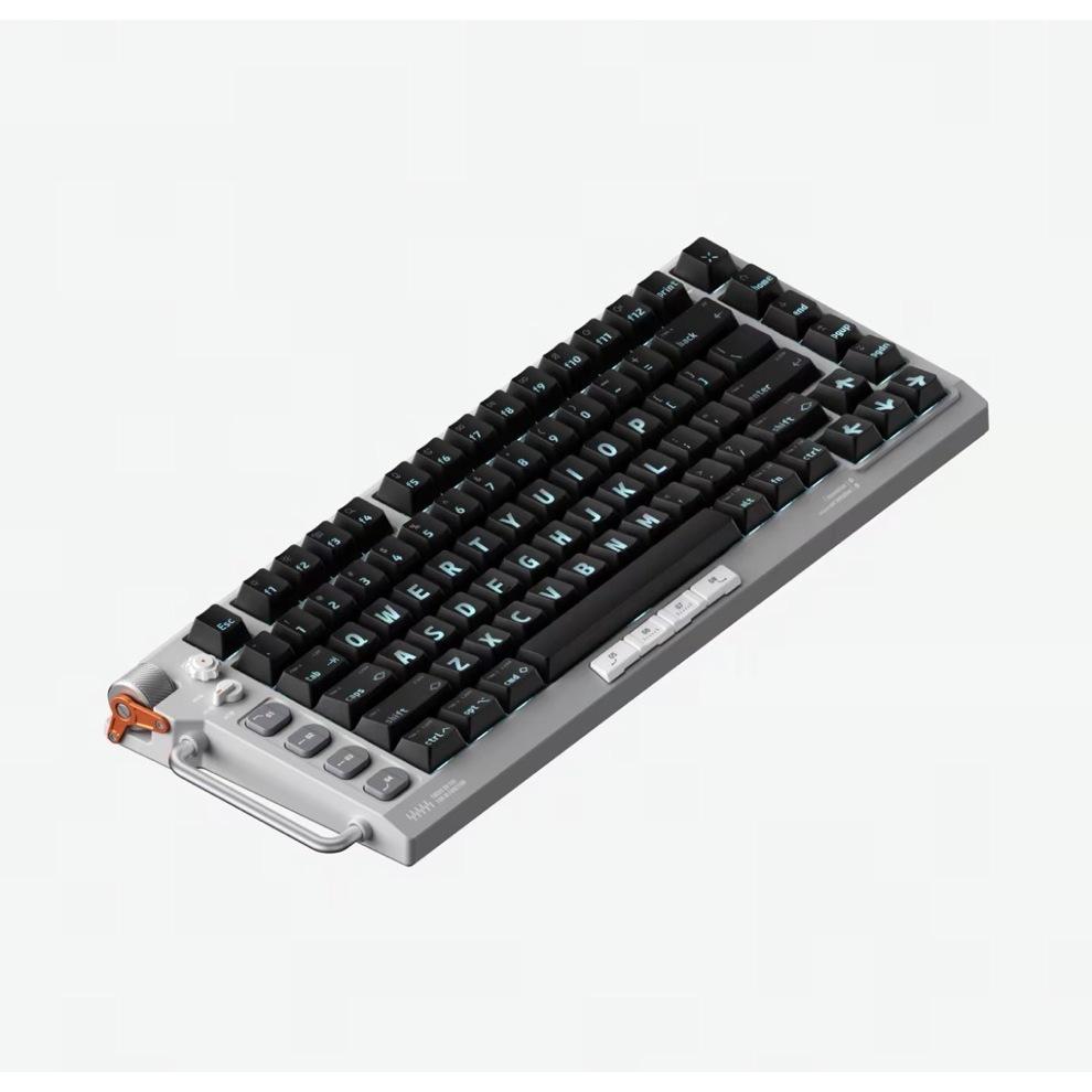 NuPhy Canopus Shine-Through Cherry PC Keycaps használat közben