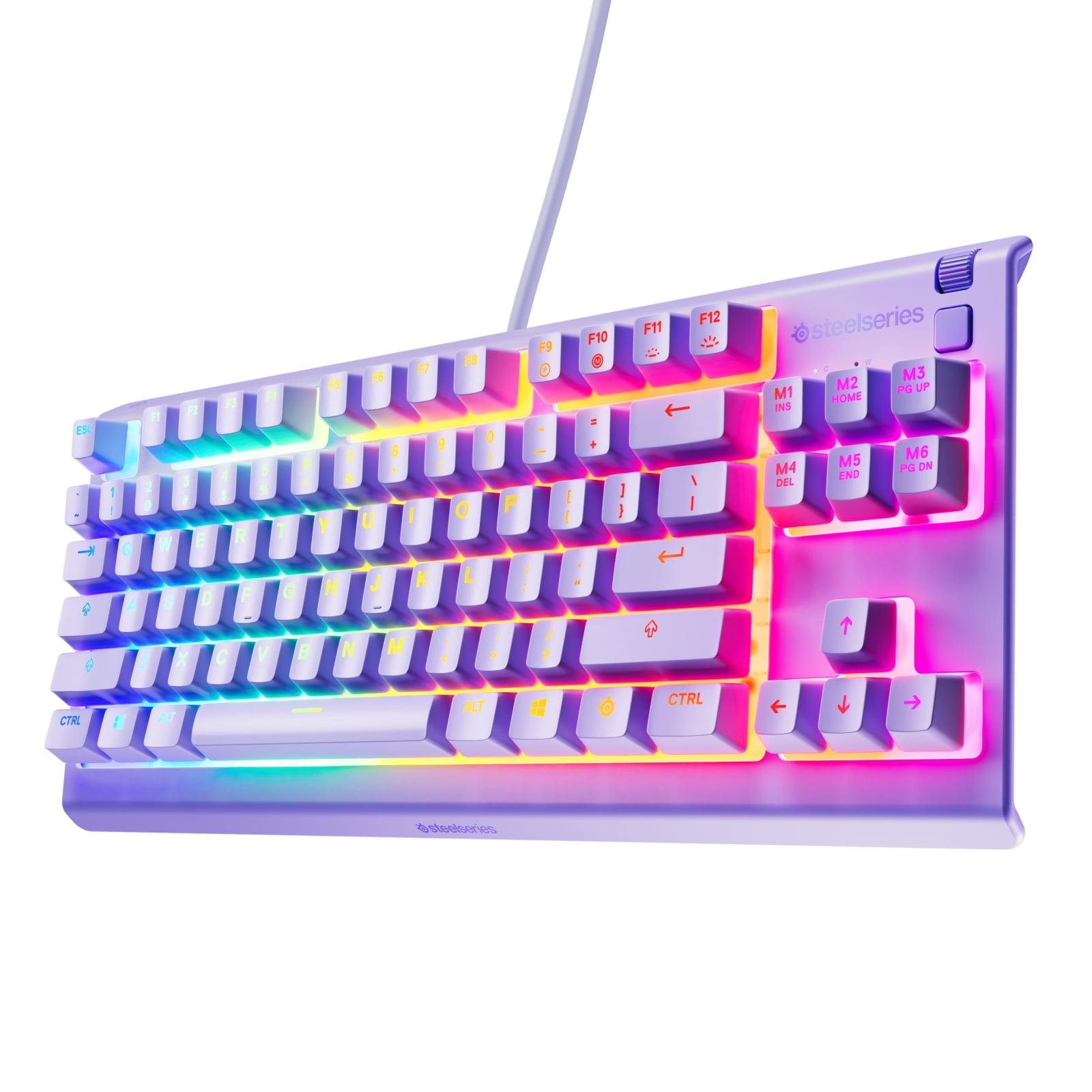 Apex 3 TKL US RGB Lavender használat közben