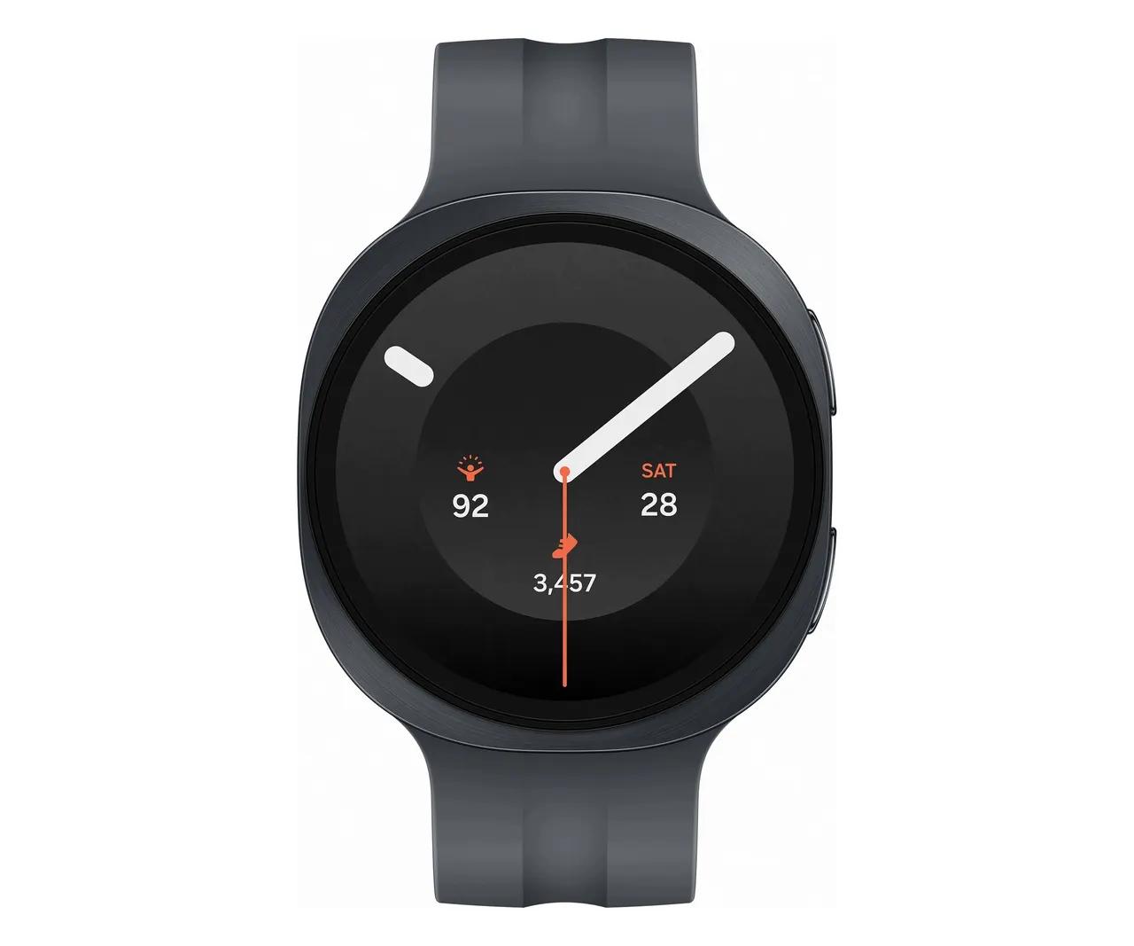Samsung Galaxy Watch9 - az óra egészségügyi mérést és EKG-t mutatja működés közben