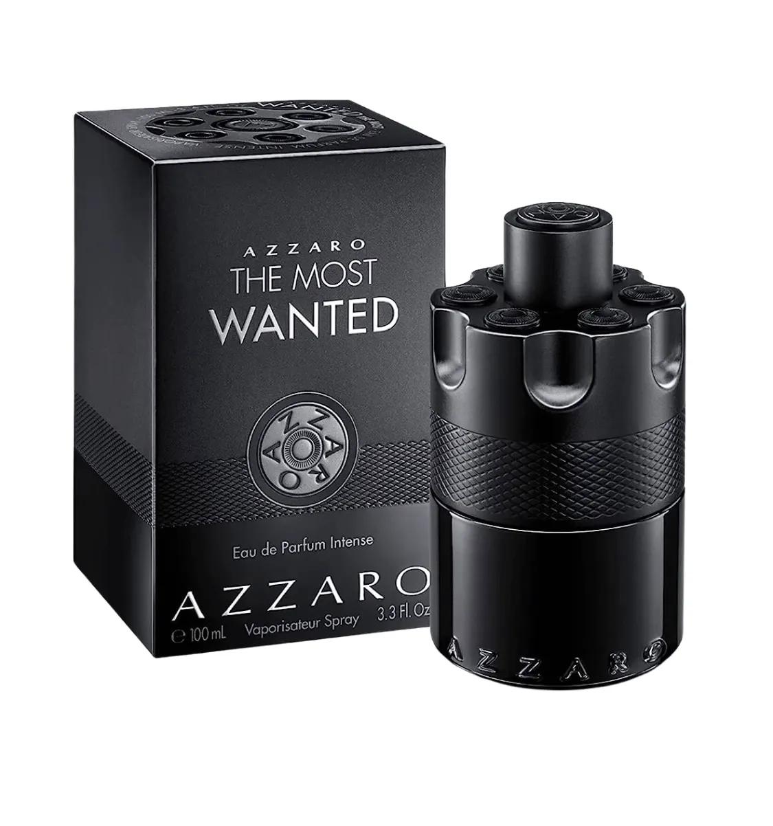 Azzaro The Most Wanted Parfum - A parfüm szórógefeje és a jellegzetes tölténytár kialakítású kupak
