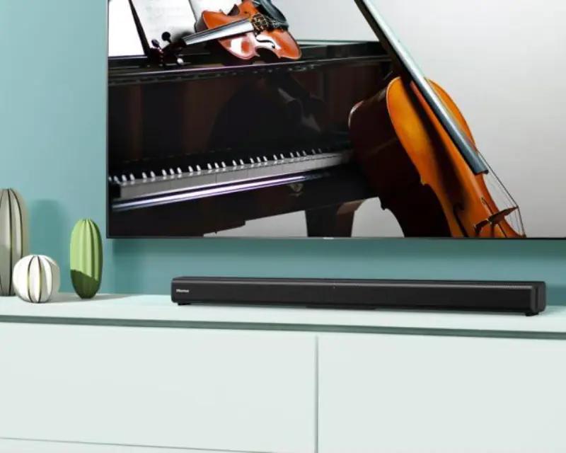 Hisense HS205G Soundbar használat közben