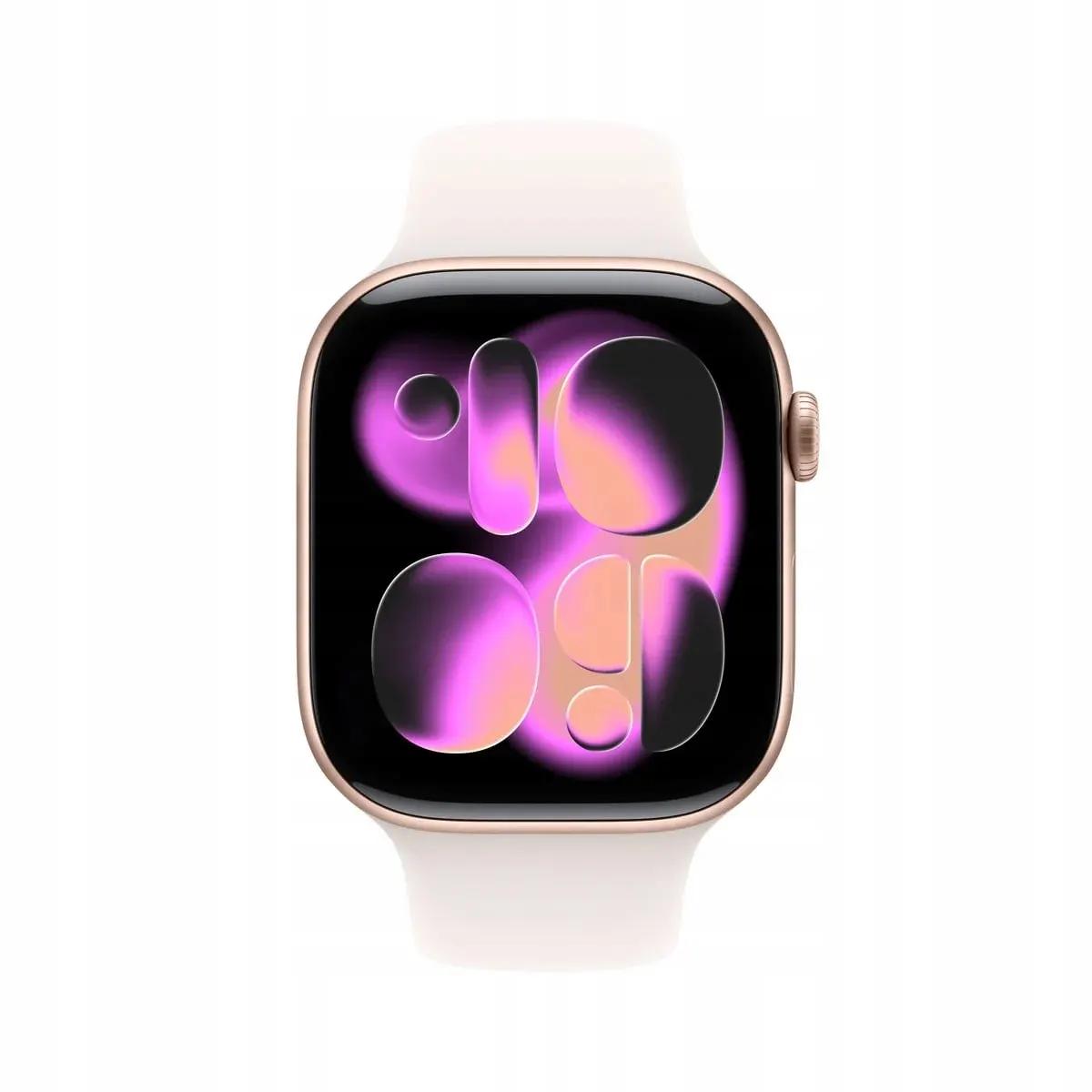 Apple Watch Series 11 - Az óra hátoldalán található pulzus- és EKG-érzékelők