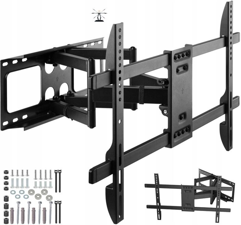 Forgatható, állítható TV fali tartó (max 85", 60 kg) - termékteszt