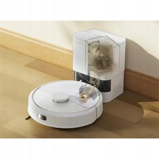iRobot Roomba 105 Vac Robot - A robotporszívó alja a kefékkel és a felmosó kendővel