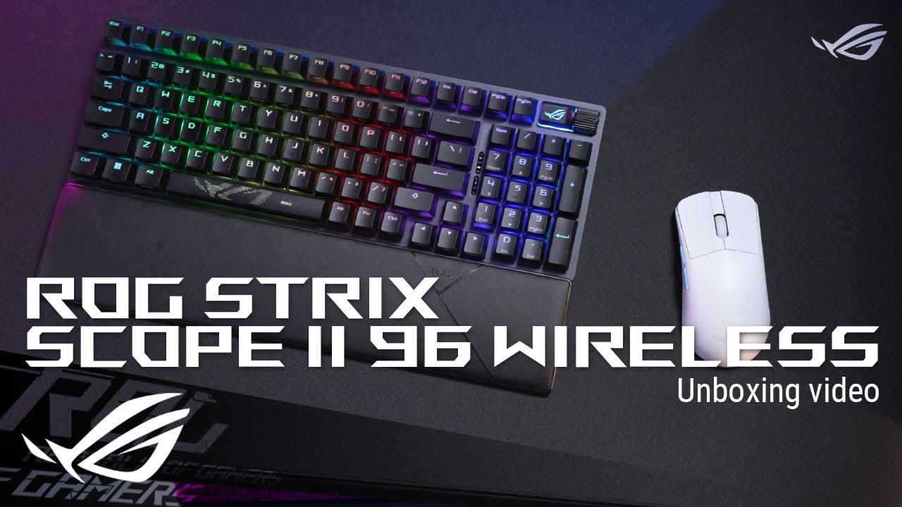 ROG Strix Scope II 96 Wireless használat közben