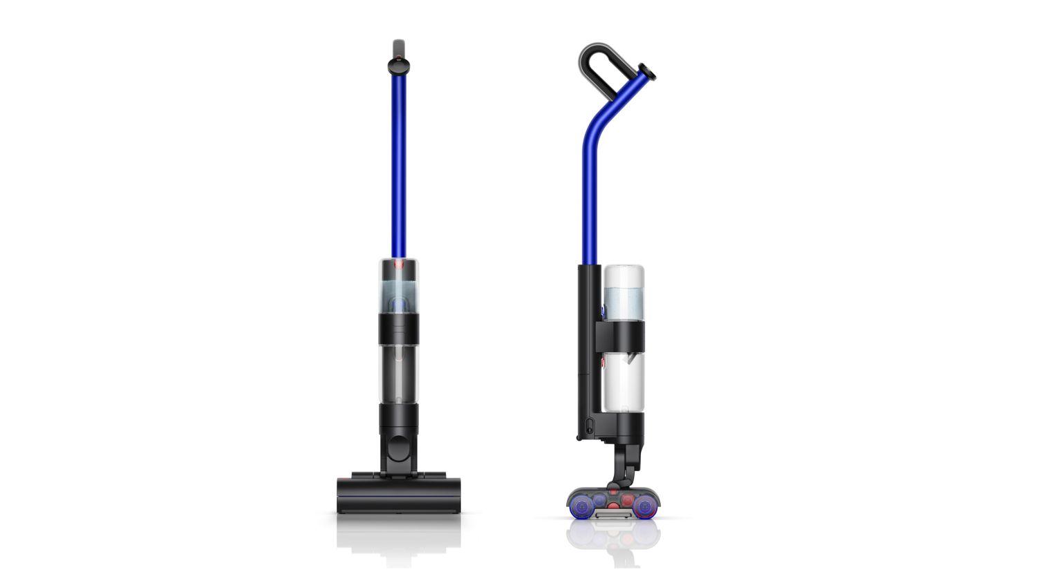 Dyson WashG1 - A tisztítási folyamat vége, csillogó csempézett padló