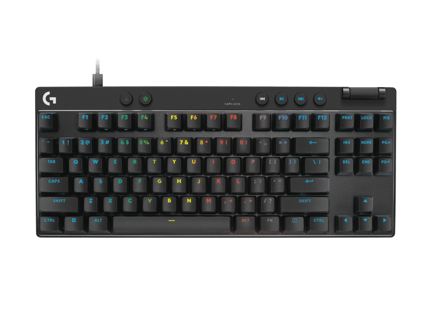 Logitech G PRO X TKL Rapid használat közben