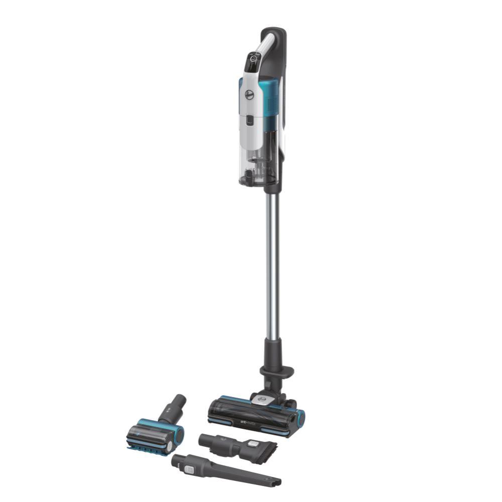 Hoover HF9 - A porszívó markolatán található színes LED kijelző közelről