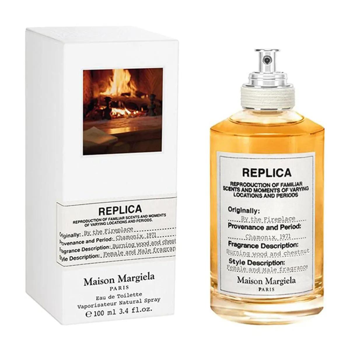 REPLICA By The Fireplace 100ml EDT használat közben