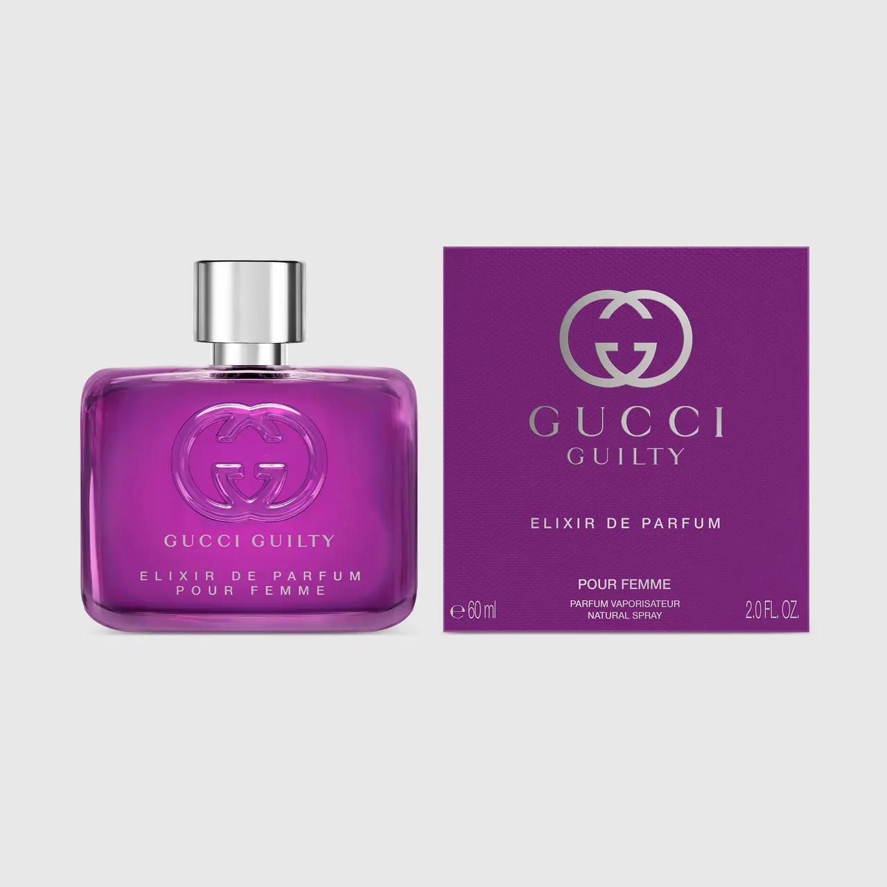Gucci Guilty Pour Femme Elixir de Parfum 60ml használat közben