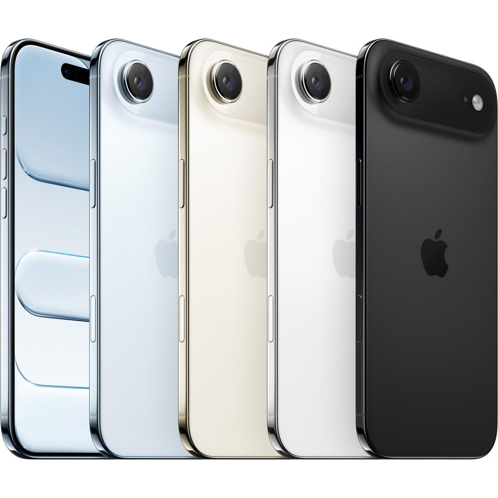 Apple iPhone 17 Air - a csomagolás tartalma az USB-C kábellel és a dokumentációval