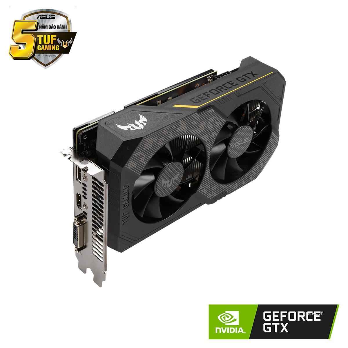 ASUS TUF-GTX1660S-O6G-GAMING videokártya használat közben