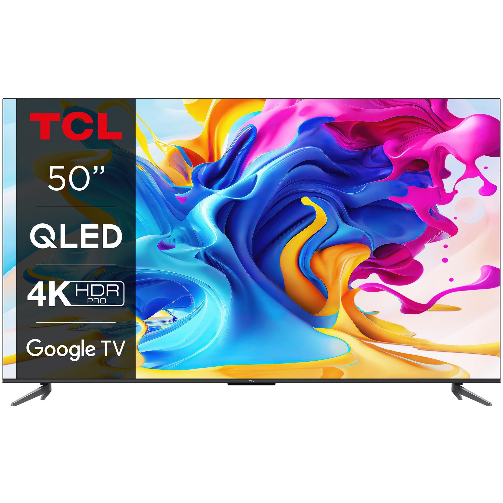 TCL 50C643 QLED 4K Smart TV használat közben