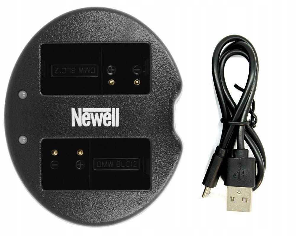 Newell USB akkumulátortöltő Panasonic Lumix-hoz használat közben
