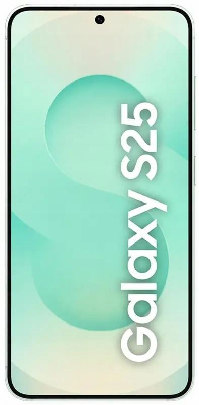 Samsung Galaxy S25 - a 6,2 hüvelykes kijelző működés közben, extrém vékony kávákkal