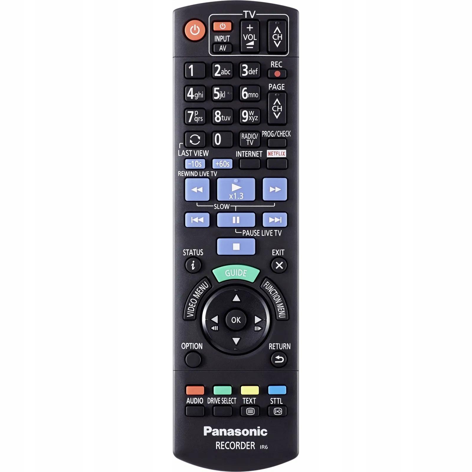 Panasonic Z90B - A távirányító gombkiosztása és a képernyőmenü kezelőfelülete