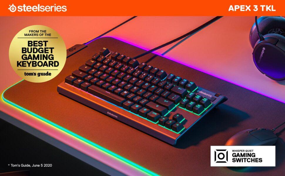 Apex 3 TKL használat közben