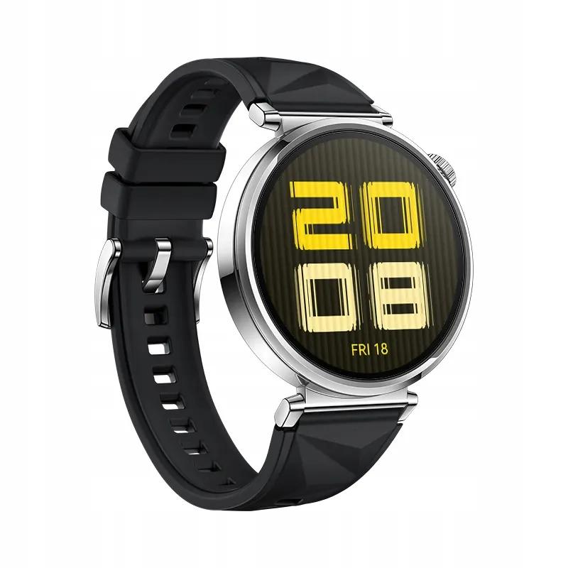 Huawei Watch GT 5 Pro - Az okosóra kijelzője és a megújult TruSense érzékelő működés közben