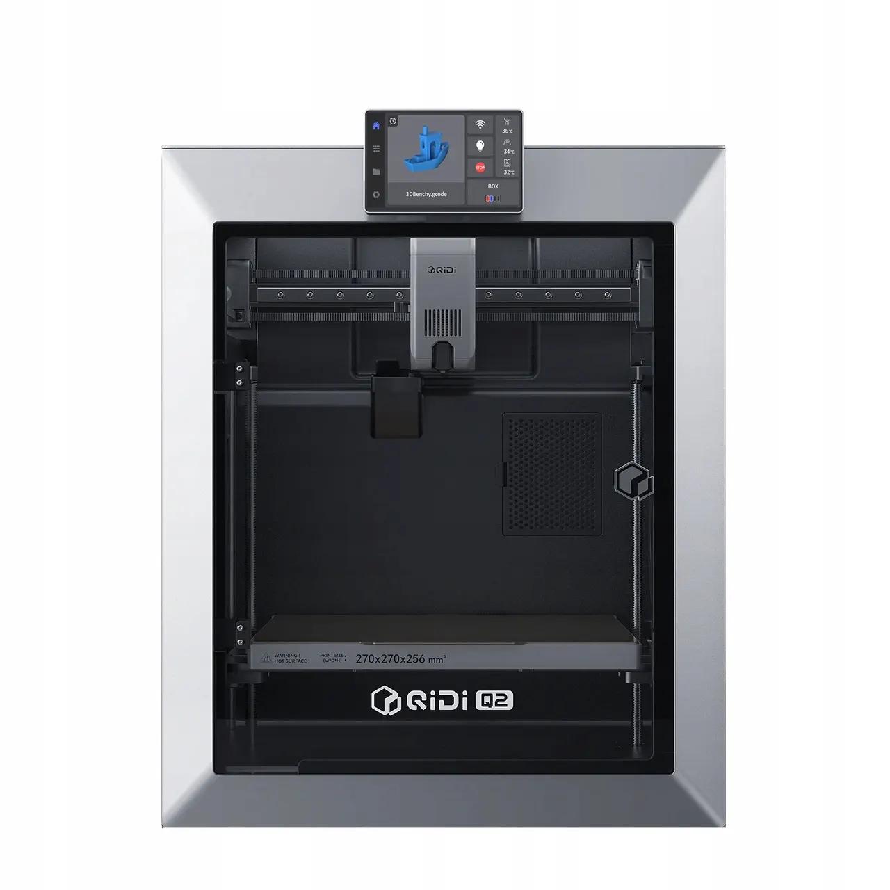 QIDI Q1 Pro - Az edzett acél fogaskerekes direct drive extruder és a 370 fokig melegedő fúvóka