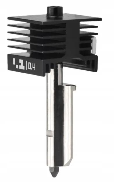 Hotend fúvóka Bambu Lab P2S / H2 0.4mm Edzett Acél - termékteszt