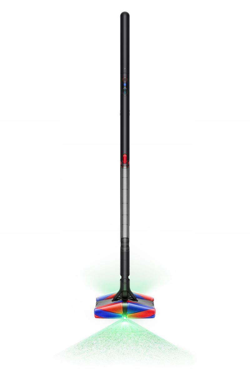 Dyson PencilVac Fluffycones - A porszívó rugalmas feje a bútorok alatti szűk helyeken manőverezve